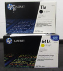Sealed New Lot of 3 HP LaserJet Print Cartridges 1x 11A Q6511A 2x 641A C9722A
