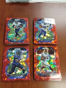 2021 Panini Prizm Football Cards PARALLELS RED ICE #1 - 440 - You Pick!