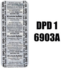 LaMotte DPD 1 Free Chlorine TesTabs 100/PK, Exp 3/2025, 6903A, Instrument Grade