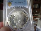 PCGS GRADED 1878-S MORGAN DOLLAR   MS-63  A NICE WHITE SPARKLER WITH PL SURFACES