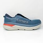 Hoka One One Mens Bondi 7 1110518 RTOS Blue Running Shoes Sneakers Size 12
