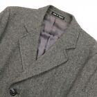 Vintage Maitland (Enlgand) Wool Tweed Herringbone Overcoat Mens (40L)