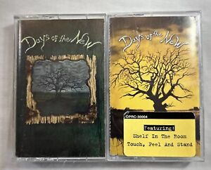 Cassette Days Of The New Lot of 2 Alternative Rock Grunge 1999 Outpost Records
