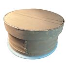 Country Primitive Old Wood Band Box Round Cheese Box 11