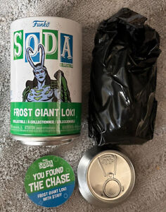 Funko Soda Marvel What If...? Frost Giant Loki W/ Staff Chase Glow In The Dark