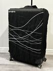 New Samsonite Foldable Printed Luggage Cover Large Black 30”/32”