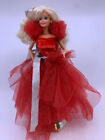 1988 Happy Holidays Barbie Christmas Series With Stand *No Box