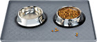 New ListingDog Cat Pet Food Mat Dog Feeding Mat for Food and Water Silicone Dog Dish Mats
