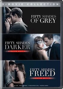 Fifty Shades 3-movie Collection DVD Dakota Johnson NEW
