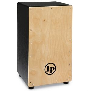 NEW - Latin Percussion Black Box Cajon, Natural Faceplate - LP1428NYN