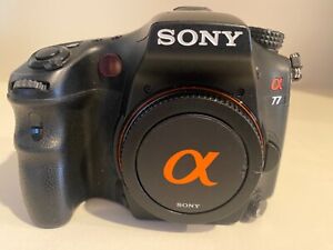 Sony Alpha A77 24.3MP Digital SLR Camera Body Only SLT-A77  Parts Or Repair