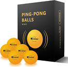 Kevenz 12-Pack Ping Pong Balls 3 Star Advanced Table Tennis Balls, Orange