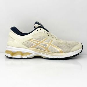 Asics Womens Gel Kayano 26 1012A655 Beige Running Shoes Sneakers Size 9