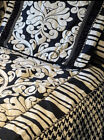 Sherry Kline Queen Size 3-Pc Comforter Set Black & White