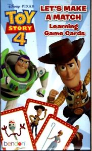 Disney Pixar Toy Story 4 - Let's Make a Match  -  Learning 36 Flash cards