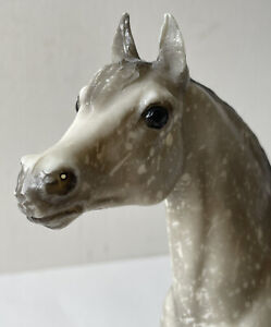 Vintage Breyer Traditional Scale Dapple Gray #213 Proud Arabian Stallion 1972-88