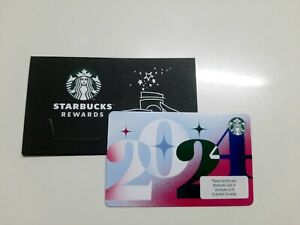 Starbucks Christmas and Happy New Year 2024 Card