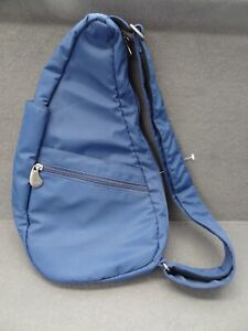 Healthy Back Bag by AmeriBag Sling Purse Daypack Blue Zip Crossbody Strap Travel