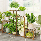 Plant Stand Indoor Plant 11 Pots Large Hanging Shelf Outdoor Tall Plant Rack for