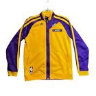 2013 Adidas Los Angeles Lakers Gold Pre Game Warm up Jacket Youth Teen XL Kobe
