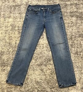 Levi's 514 Men's Straight Leg Blue Jeans 32x30 Actual 30x28
