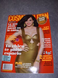 SPANISH COSMOPOLITAN, DECEMBER 2010, KATY PERRY COVER!