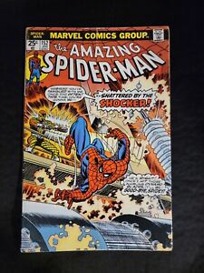 AMAZING SPIDER-MAN #152 - SHATTERED BY THE SHOCKER