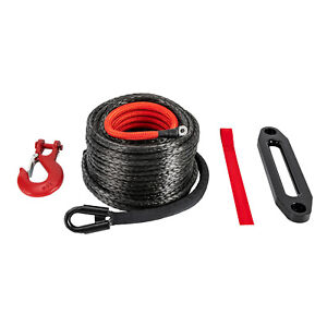 Synthetic Winch Rope Winch Line Recovery Cable 3/8