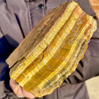 3.85LB Large Golden Tiger'S Eye Rock Quartz Crystal Mineral Specimen Metaphysics