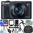 Canon PowerShot SX740 HS Digital Camera (Black) 2955C001 - 12PC Accessory Bundle