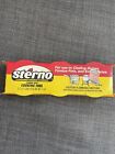 Sterno Canned Heat Cooking Fuel 3Pk 2 5/8 Oz Unused Vintage