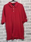 Tommy Hilfiger Golf Mens XL Shirt Red Nabisco Patch Flaw Read Preo