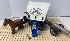 Lego System 6716 Western Covered Wagon Calvary Soldier Cowboys Indians