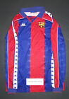 1992-1995 Kappa Authentic FC Barcelona Home Long Sleeve Jersey Shirt Kit