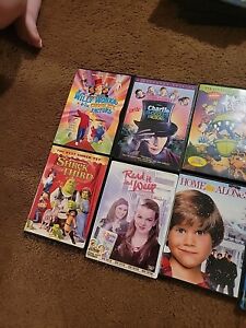 kids and family dvds Lot Of 12