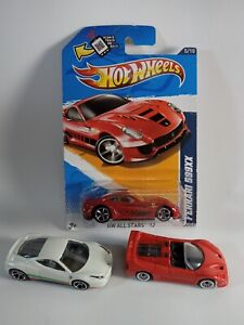 Ferrari Lot Of 3 Carded And Loose