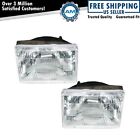 Headlight Set Left & Right For 1993-1998 Jeep Grand Cherokee CH2502104 CH2503104 (For: Jeep Grand Cherokee)