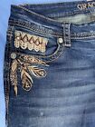 Grace In L.A. Jeans / Bootcut / Embroidered / Western / Size 28