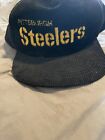Vintage Pittsburgh Steelers Corduroy SnapBack Hat Officially Licensed