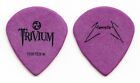 Trivium Matt Heafy Signature Teardrop Purple Guitar Pick - 2006 The Crusade Tour