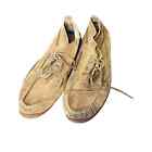 Sperry Men Boots Chukka Top Sidder Windward Suede Lace Up Tan Size 12M