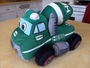 Hess 2021 My Plush Cement Mixer Toy Truck Sings & Lights Up Collectible Doll