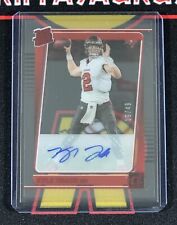 Panini Clearly Donruss KYLE TRASK RED Rated Rookie Auto /49 Buccaneers￼