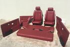 BMW e30 325/318 New Cardinal Red Seats Set & Cards IS & I 1982-91 $3900WithCore