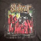 Vintage 2000 Slipknot T Shirt XL Blue Grape Merchandising Tag 2 Sided