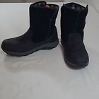 Columbia Winter Casual Boots, #BM2744-010, Black, Leather, Men's US Size 9
