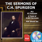 C H Spurgeon 3500+ Bible Sermons-Christian Church Preaching-Commentary-Study CD