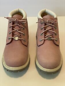 Timberland Women’s Nellie Waterproof Chukka Boots 23308 Pink Size 8.5 EUC