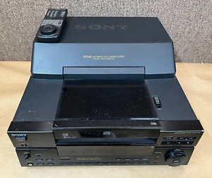 New ListingSony CDP-CX100 CD Changer Player 100 Disc Automatic Loading System with Remote