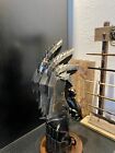 LOTR Sauron's Steel Gloves Witch King Gauntlets Wearable Movie Replica